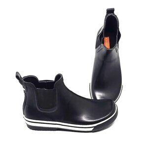 Rocket Dog Rainbow Chelsea Rubber Ankle Lined Rain Boots Women's Size 7.5
